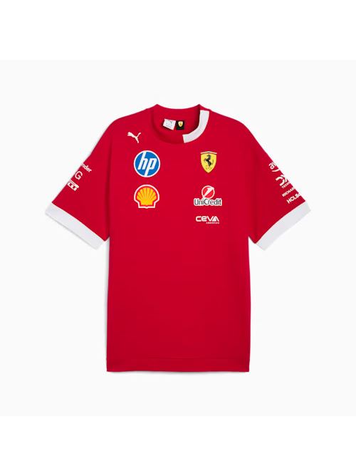 Puma Ferrarri t-shirt Piloti 2025 Ferrari | 71357101SF DRIVERS TEE